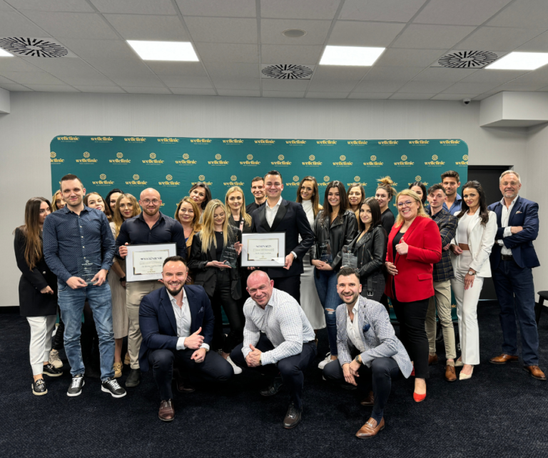 Wellclinic team at the Gala of the Year