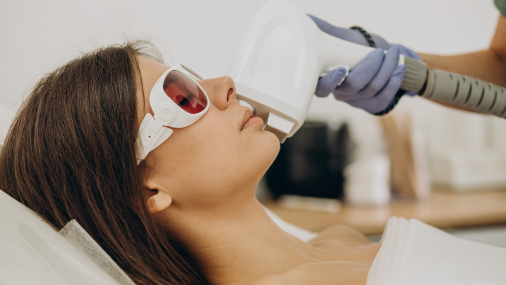 Laserowa terapia skóry