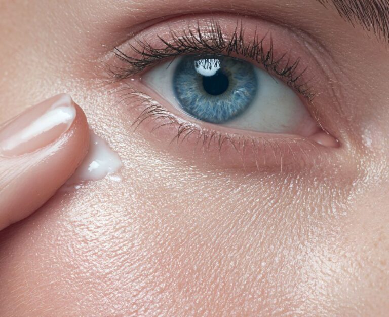 Slapp hud under øynene. De beste måtene å stramme opp på