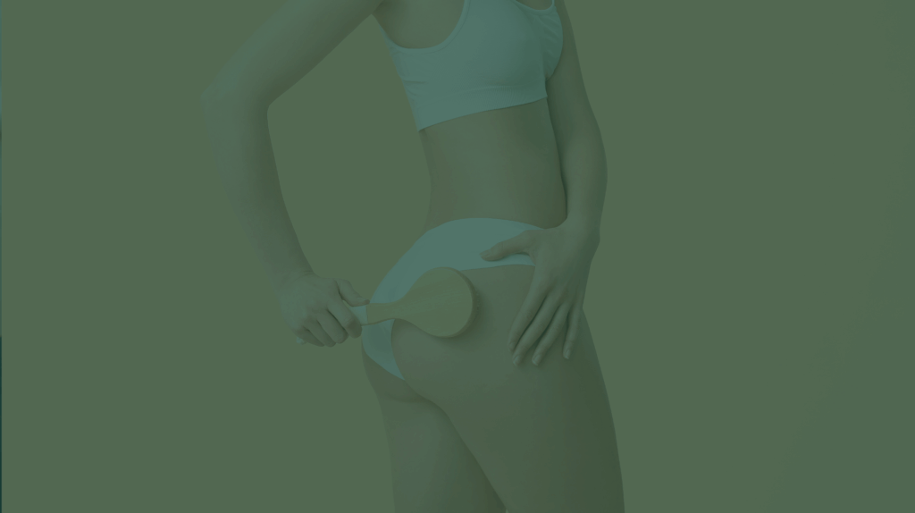schlanke Menschen und Cellulite