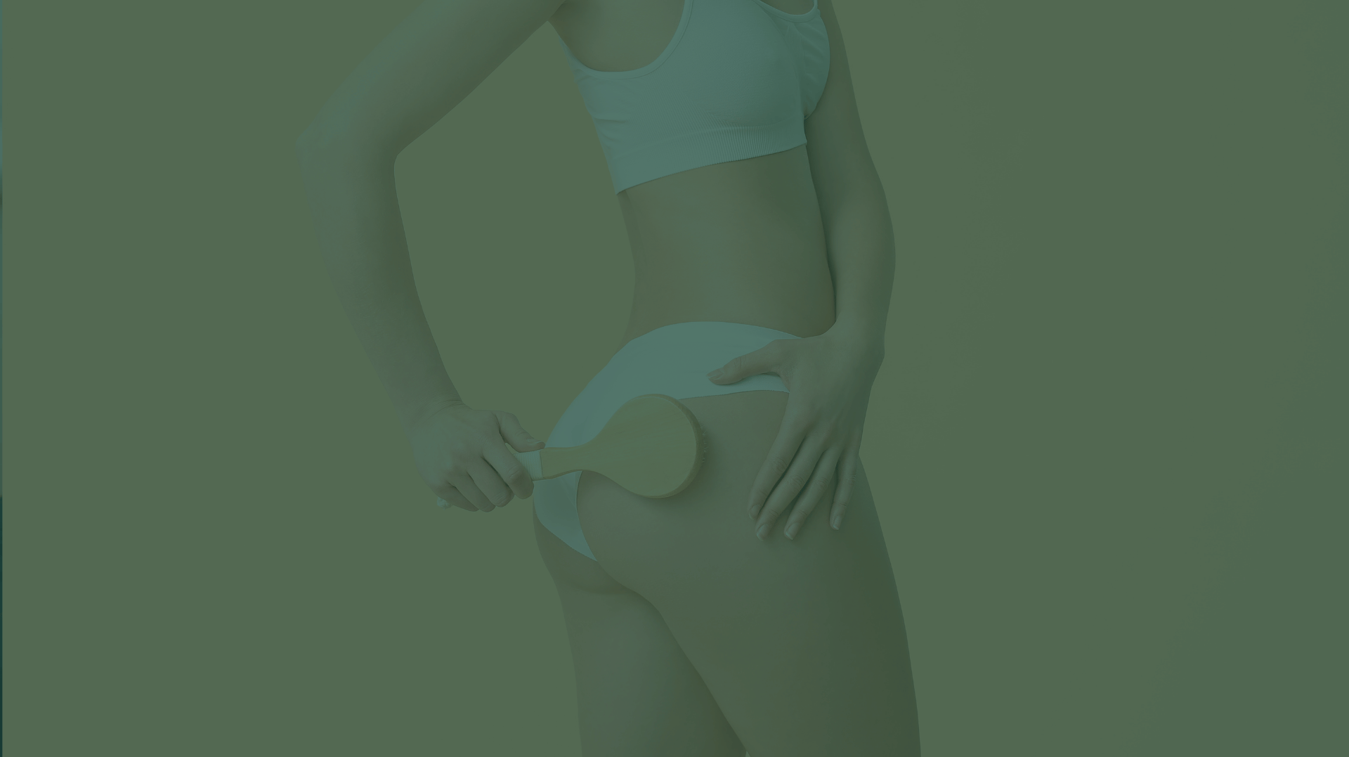 schlanke Menschen und Cellulite