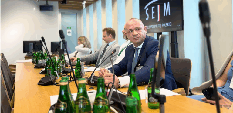Krzysztof Reinhard w Sejmie